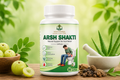 Sattviora Arsh Shakti Capsules | Ayurvedic Herbal Capsules for Digestive & Rectal Wellness | Nagkesar, Haritaki & Amla | 30 Capsules