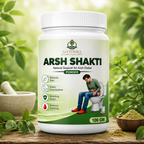 Sattviora Arsh Shakti Piles Powder | Ayurvedic Herbal Support for Piles & Digestive Wellness | Natural Blend with Harad, Amla & Mulethi