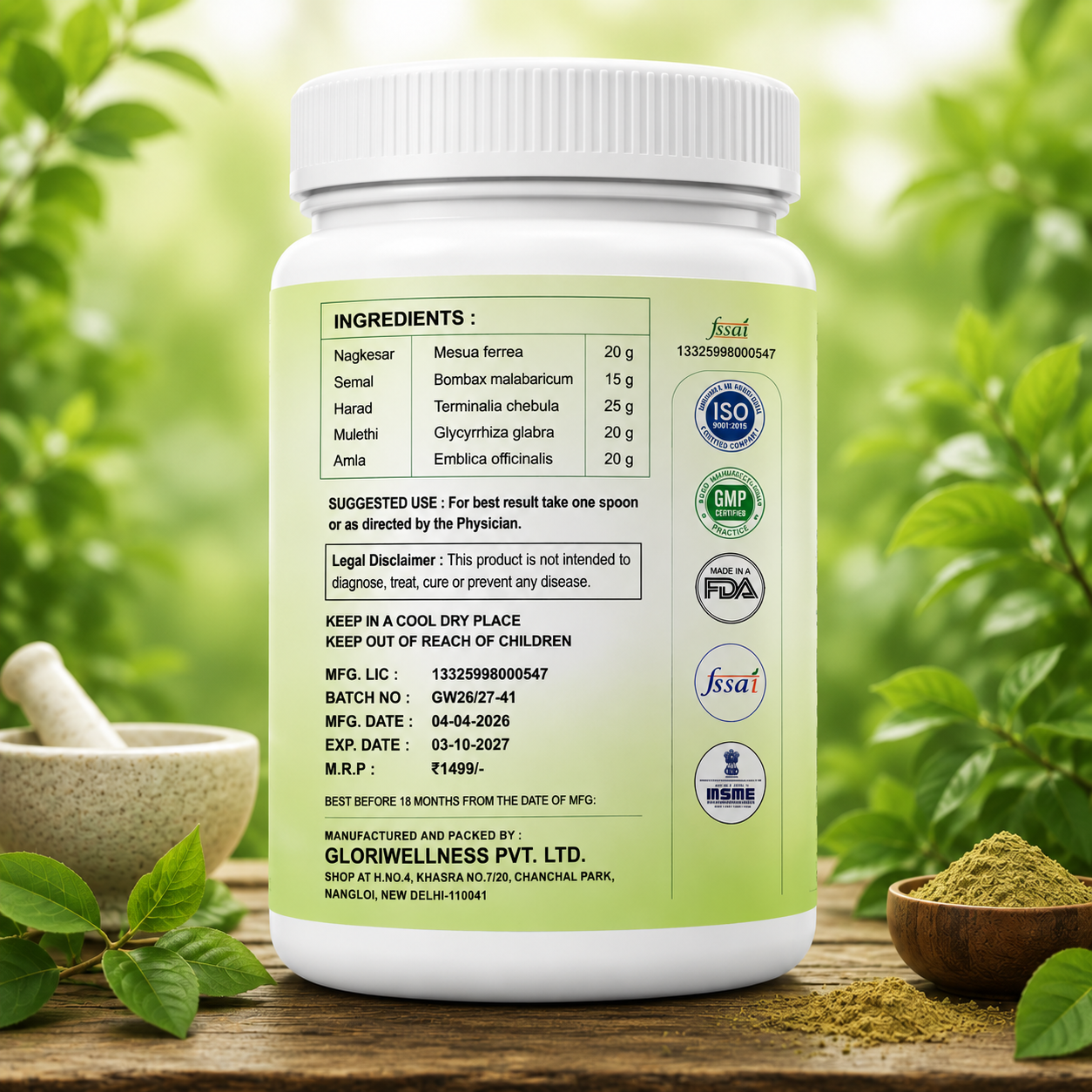 Sattviora Arsh Shakti Piles Powder | Ayurvedic Herbal Support for Piles & Digestive Wellness | Natural Blend with Harad, Amla & Mulethi