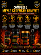 Sattviora Men’s Strength Combo Pack | Ayurvedic Vitality Kit with Majun, Capsules, Powder & Oil Spray for Men’s Wellness