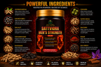 Sattviora Men’s Strength Majun | Ayurvedic Herbal Vitality & Stamina Supplement for Men | Ashwagandha, Shilajit & Safed Musli | 100gm
